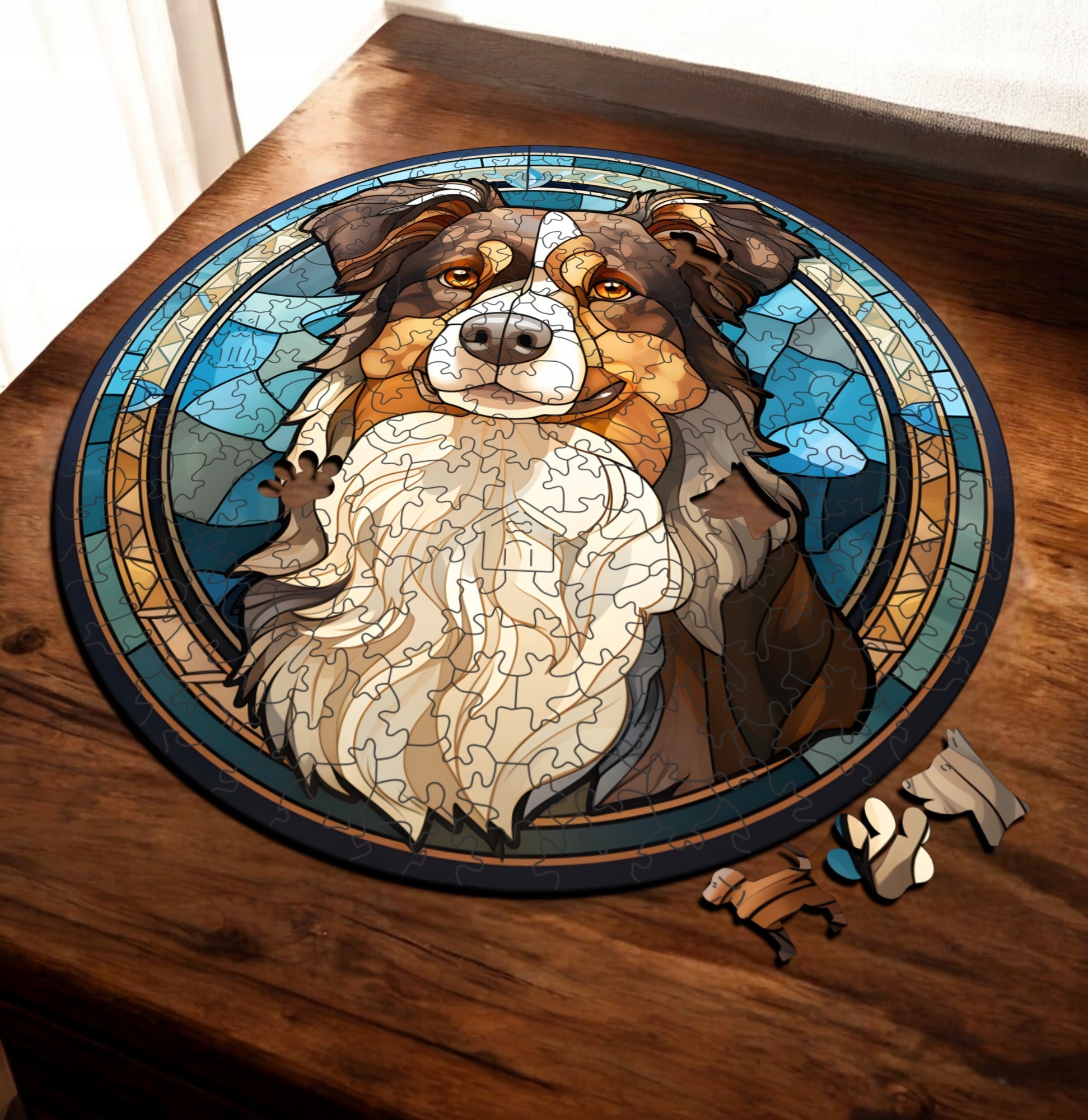 Puzzle Drewniane Pies 217 el. Układanka dla Dorosłych Premium Zwierzęta v.3 Puzzle Drewniane Pies 217 el. Układanka dla Dorosłych Premium Zwierzęta v.3