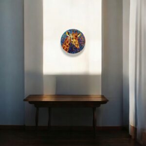 Puzzle Drewniane Żyrafa 224 el. Układanka dla Dorosłych 3D Zwierzęta v.3