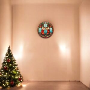 Puzzle Drewniane Świąteczne Skarpety 217 el. Układanka dla Dorosłych Święta