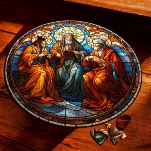 Puzzle Drewniane Trzech Króli 208 el Układanka dla Dorosłych Katolickie v.7