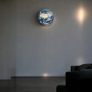 Puzzle Drewniane Globus 225 el. Układanka dla Dorosłych Premium 3D Ziemia