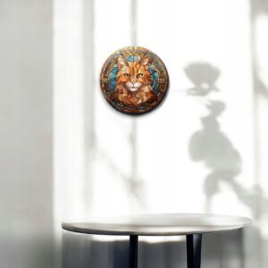 Puzzle Drewniane Kot 224 el. Układanka dla Dorosłych Premium Zwierzęta v.29