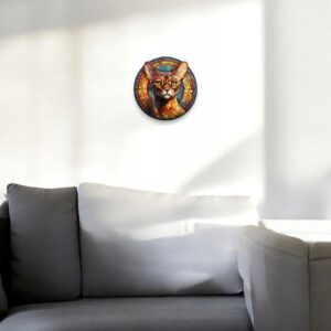 Puzzle Drewniane Kot 224 el. Układanka dla Dorosłych Premium Zwierzęta v.3