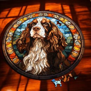 Puzzle Drewniane Pies 217 el. Układanka dla Dorosłych Premium Zwierzęta v13