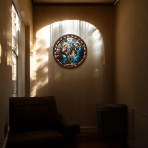 Puzzle Drewniane Stajenka 208 el. Układanka dla Dorosłych Katolickie v.13