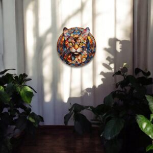 Puzzle Drewniane Kot 224 el. Układanka dla Dorosłych Premium Zwierzęta v.45