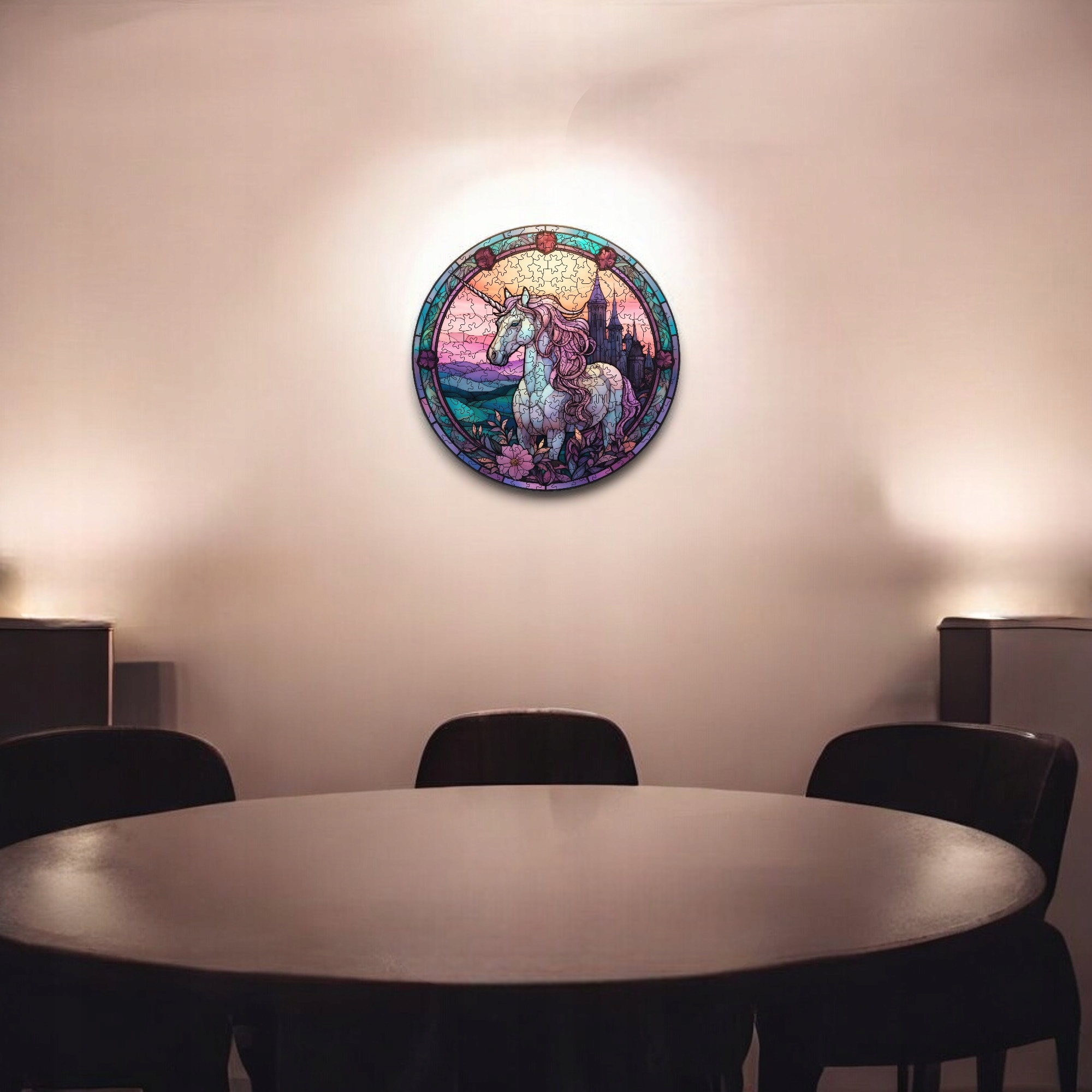 Puzzle Drewniane Jednorożec 217 el. Układanka dla Dorosłych Premium v.8 Puzzle Drewniane Jednorożec 217 el. Układanka dla Dorosłych Premium v.8