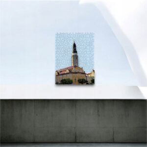 Puzzle Drewniane Miasto Bolesławiec 287 el. Układanka dla Dorosłych Premium