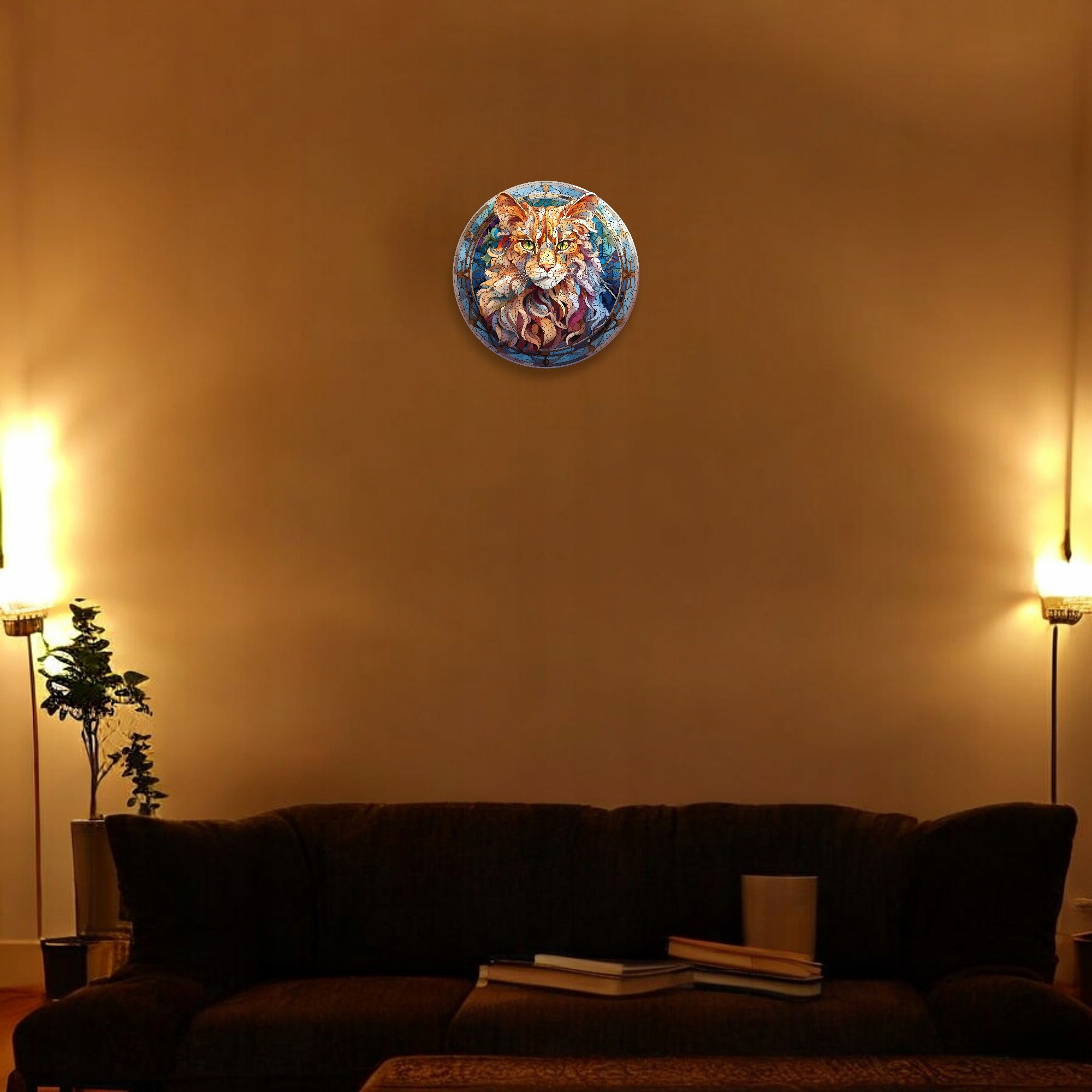 Puzzle Drewniane Kot 224 el. Układanka dla Dorosłych Premium Zwierzęta v.6 Puzzle Drewniane Kot 224 el. Układanka dla Dorosłych Premium Zwierzęta v.6