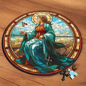 Puzzle Drewniane Maryja 208 el. Układanka dla Dorosłych Katolickie v.20