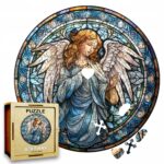 Puzzle Drewniane Anioł 208 el. Układanka dla Dorosłych Katolickie v.27