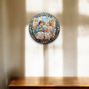 Puzzle Drewniane Aniołki 208 el. Układanka dla Dorosłych Katolickiev.8