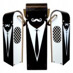 Skrzynka na Wino Alkohol na Urodziny Wesele Ślub na Prezent - Gentelman