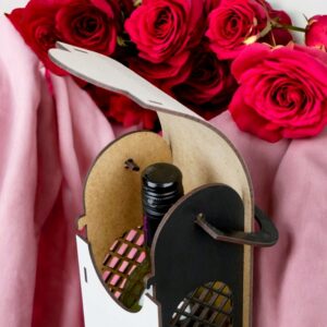 Skrzynka na Wino Alkohol na Urodziny Wesele Ślub na Prezent - Taniec