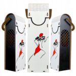 Skrzynka na Wino Alkohol na Urodziny Wesele Ślub na Prezent - Taniec