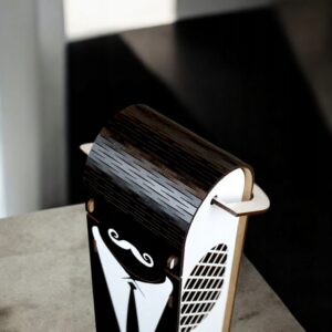 Skrzynka na Wino Alkohol na Urodziny Wesele Ślub na Prezent - Gentelman