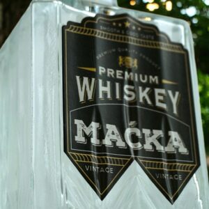 Karafka do Whisky z Imieniem Nadrukiem Prezent 30 40 50 Urodziny dla Faceta