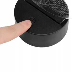 Lampka Nocna LED Statuetka 1 Pierwsze Urodziny Roczek na Prezent Grawer