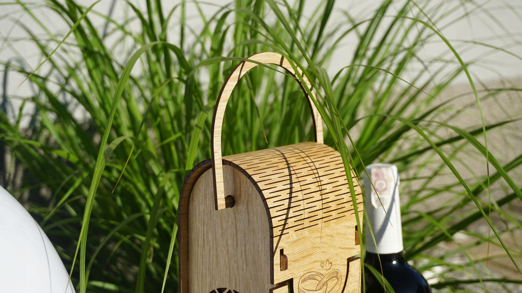 Skrzynka na Wino Ślub z Grawerem Dla Pary Młodej + Pudełko na Pieniądze Skrzynka na Wino Ślub z Grawerem Dla Pary Młodej + Pudełko na Pieniądze