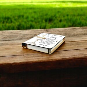 Pudełko na Pieniądze na Komunię Komunia Drewniane Koperta Prezent Imię v.2