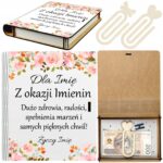 Pudełko na Pieniądze na Imieniny Drewniane Koperta Prezent Imię v.1