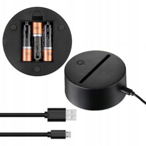 Lampka Nocna LED Statuetka 18 Osiemnastka Urodziny Ramka na Prezent Grawer