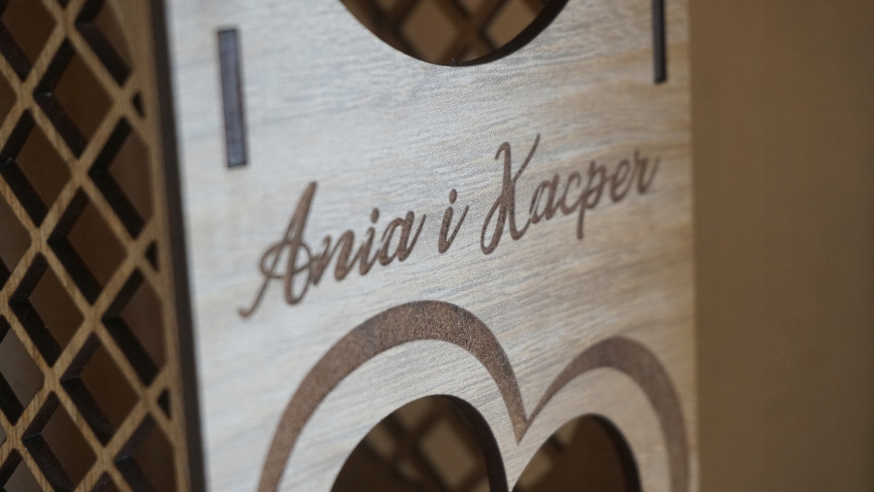 Skrzynka na Wino Ślub z Grawerem Dla Pary Młodej + Pudełko na Pieniądze Skrzynka na Wino Ślub z Grawerem Dla Pary Młodej + Pudełko na Pieniądze