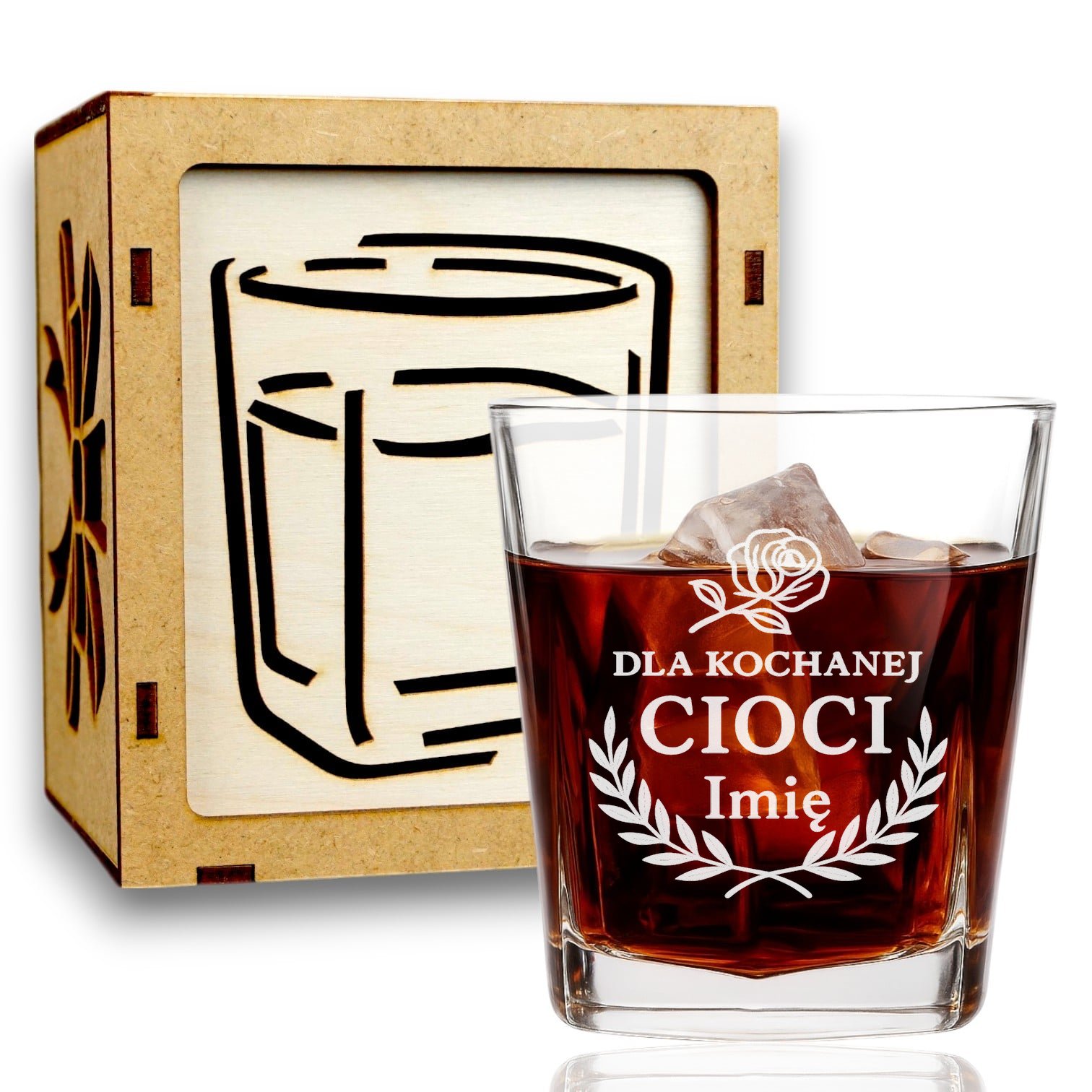 1 szklanka z grawerem dla cioci z laurem 1 sdwa0340 1 szklanka z grawerem dla cioci z laurem 1 sdwa0340