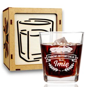 1 szklanka z grawerem dla fana motoryzacji ze wstazka 1 sdwa0621