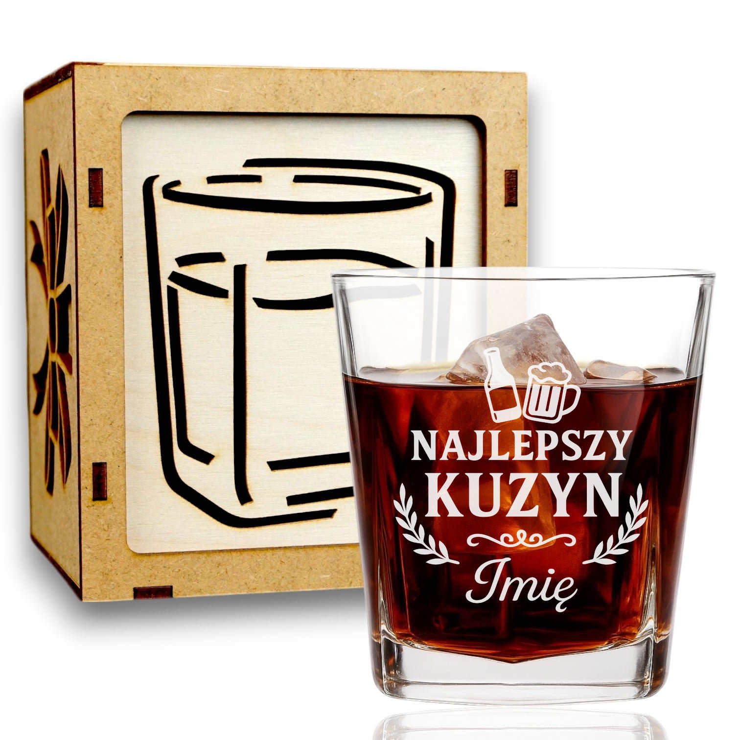 1 szklanka z grawerem dla kuzyna z laurem 1 sdwa0382 1 szklanka z grawerem dla kuzyna z laurem 1 sdwa0382