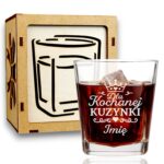 1 szklanka z grawerem dla kuzynki z sercami i korona 1 sdwa0389