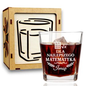 1 szklanka z grawerem dla matematyka z laurem 1 sdwa0946