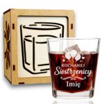 1 szklanka z grawerem dla siostrzenicy z balonami i ozdobami 1 sdwa0444