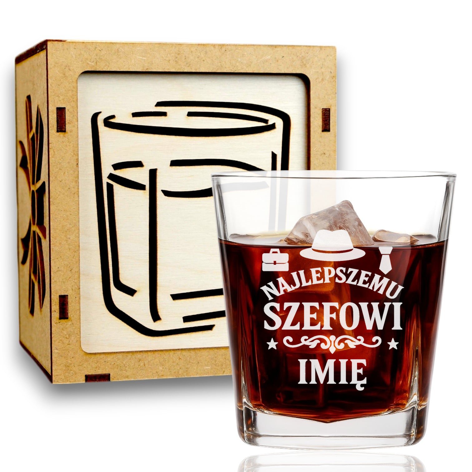 1 szklanka z grawerem dla szefa z balonami i ozdobami 1 sdwa0468 1 szklanka z grawerem dla szefa z balonami i ozdobami 1 sdwa0468