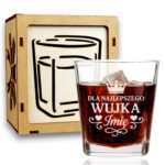 1 szklanka z grawerem dla wujka z sercami i korona 1 sdwa0497