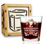 1 szklanka z grawerem dla zonierza ze wstazka 1 sdwa0904