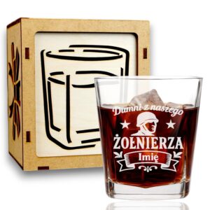 1 szklanka z grawerem dla zonierza ze wstazka 1 sdwa0908