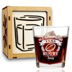 1 szklanka z grawerem dla fana rugby ze wstazka 1 sdwa0705