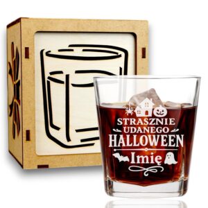 1 szklanka z grawerem na halloween z balonami i ozdobami 1 sdwa0546