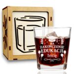Szklanka z grawerem na Zakończenie Edukacji v.2