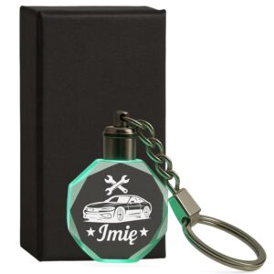 1 brelok z imieniem dla fana motoryzacji prosty 1 brld0551