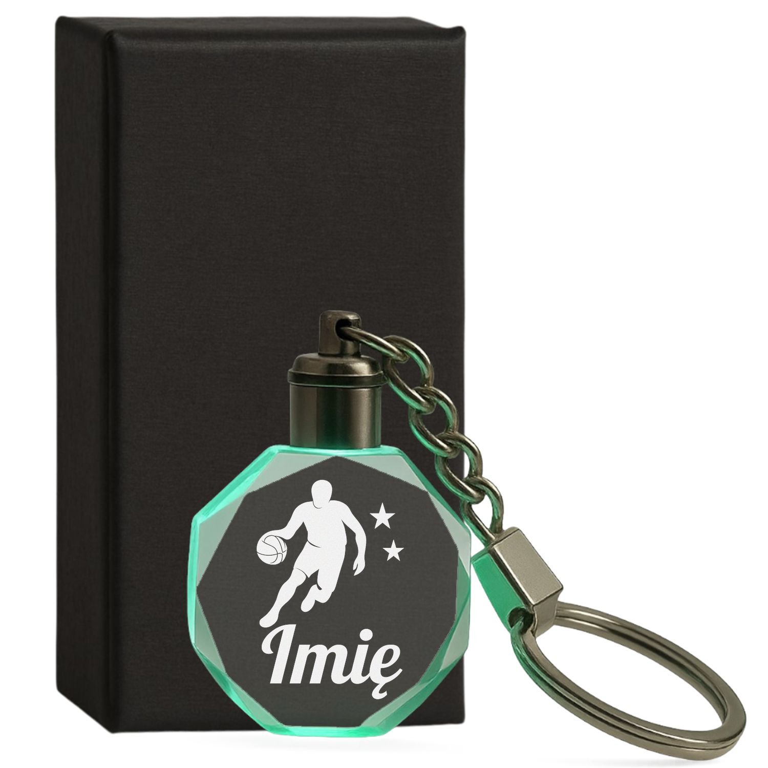 Brelok z Imieniem Personalizowany dla Koszykarza v.2 Brelok z Imieniem Personalizowany dla Koszykarza v.2