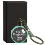 1 brelok z imieniem dla przyjacioki z balonami i ozdobami 1 brld0196