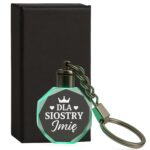 1 brelok z imieniem dla siostry z sercami i korona 1 brld0207