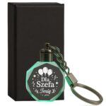 1 brelok z imieniem dla szefa z balonami i ozdobami 1 brld0232