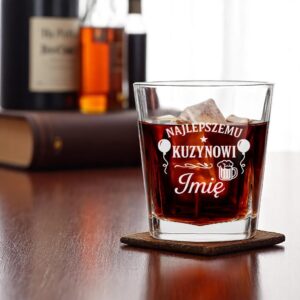 2 szklanka personalizowana dla kuzyna z balonami i ozdobami 1 sdwa0384