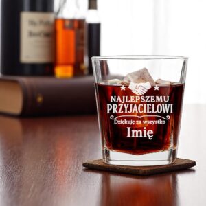 2 szklanka personalizowana dla przyjaciela rozbudowany 2 sdwa0836