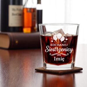 2 szklanka personalizowana dla siostrzenicy z balonami i ozdobami 1 sdwa0444