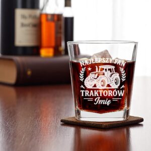 2 szklanka personalizowana dla fana traktorow smieszny tekst 1 sdwa0758