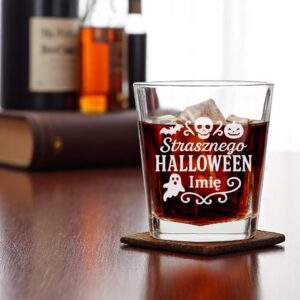 2 szklanka personalizowana na halloween z sercami i korona 1 sdwa0545